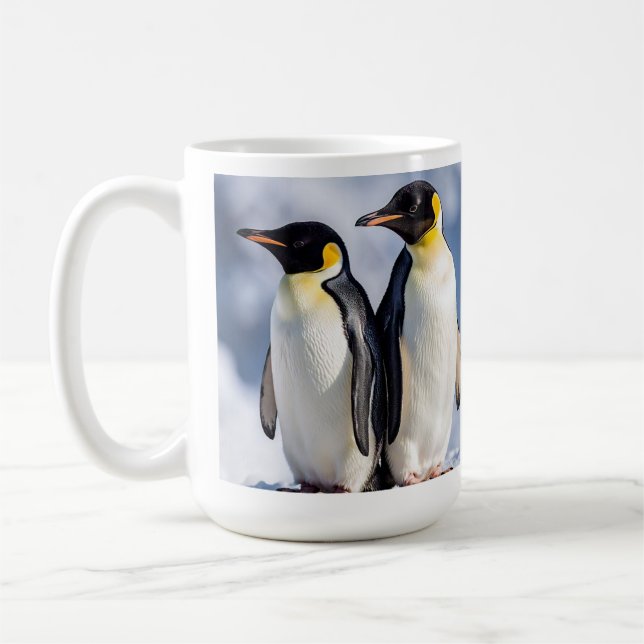 Taza De Café Pingüinos (Izquierda)
