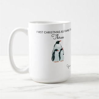 Taza De Café Pingüinos Adorables