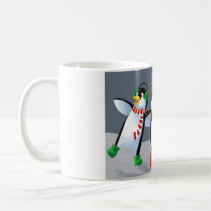 Taza De Café Pingüinos del canto
