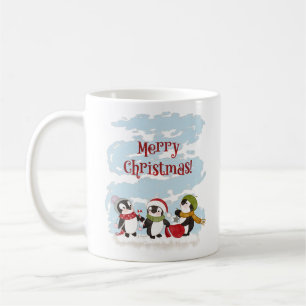 Taza De Café Pingüinos Mug