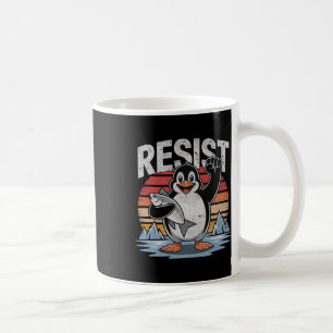 Taza De Café Pingüinos resistentes aranceles Pingüinos Hombres 