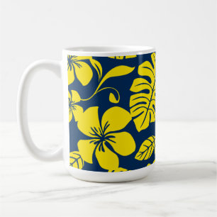 TAZA DE CAFÉ PINK BIKINI (AZUL OSCURO/AMARILLO)