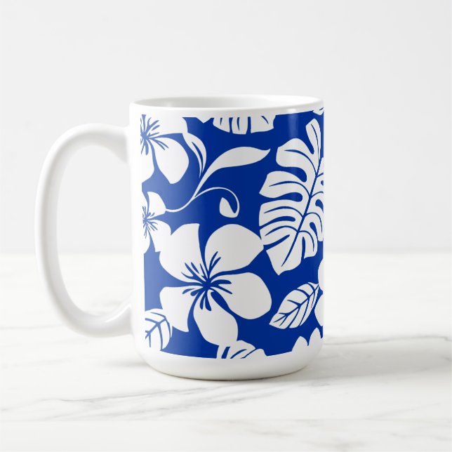 TAZA DE CAFÉ PINK BIKINI (AZUL REAL) (Izquierda)