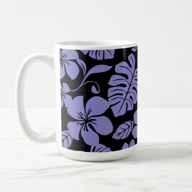 Taza De Café PINK BIKINI (NEGRO/PURPLE) Mug (Izquierda)