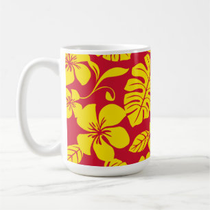 TAZA DE CAFÉ PINK BIKINI (ROJO/ORO)