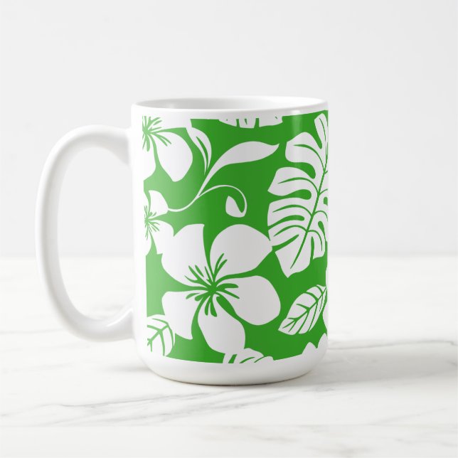 TAZA DE CAFÉ PINK BIKINI (VERDE GRIS) (Izquierda)