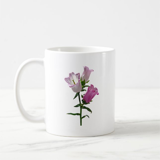 Taza De Café Pink Canterbury Bells (Izquierda)