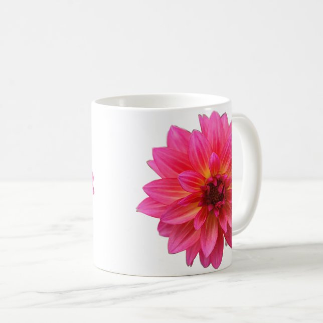 Taza De Café Pink Dahlia Mug (Anverso derecho)
