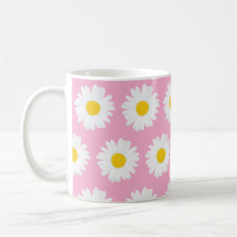 Taza De Café Pink Daisy Mug