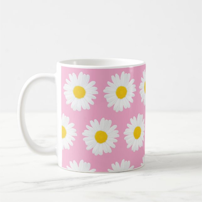 Taza De Café Pink Daisy Mug (Izquierda)