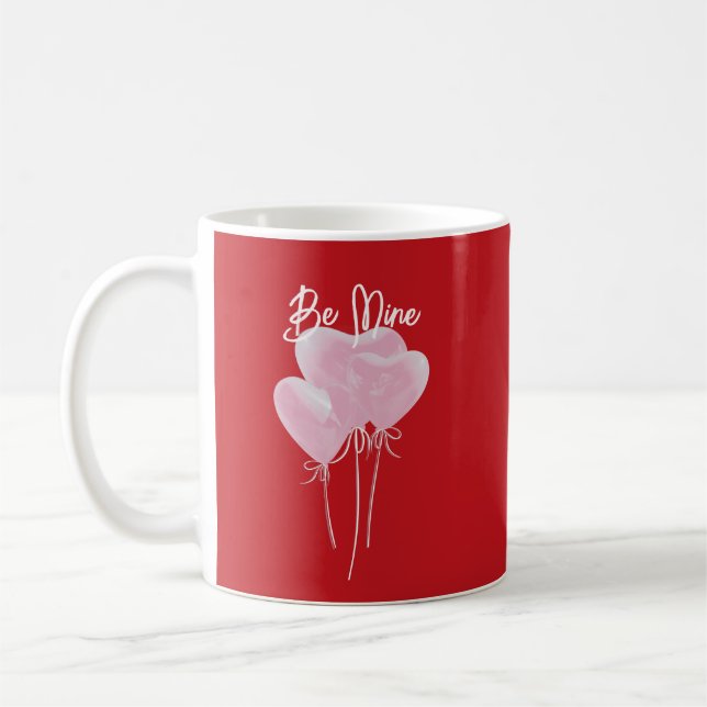 Taza De Café Pink Hearts (Izquierda)