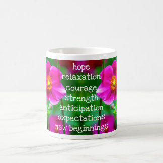 Taza De Café Pink Japanese Thimbleweweweweed