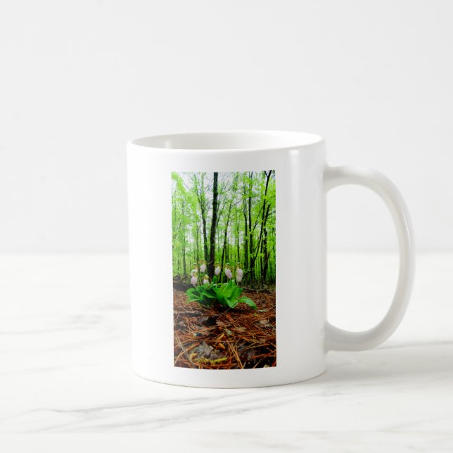 Taza De Café Pink Lady Slipper Wild Orchid (Derecha)