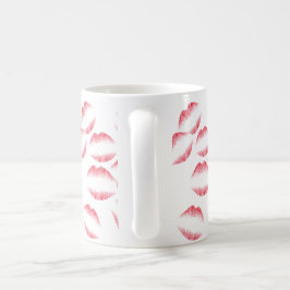 Taza De Café Pink Lip Mug