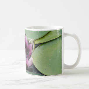 Taza De Café Pink Lotus Flower Photo Classic White Mug