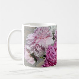 Taza De Café Pink Peonies Mug
