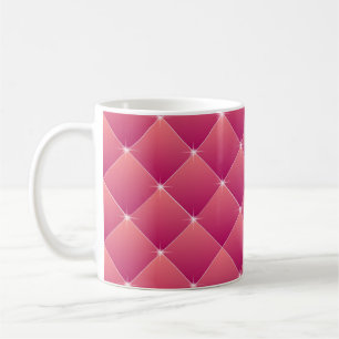 Taza De Café Pink Quiled