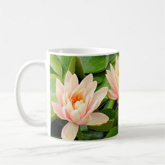 Taza De Café Pink Waterlily Quartet Mug