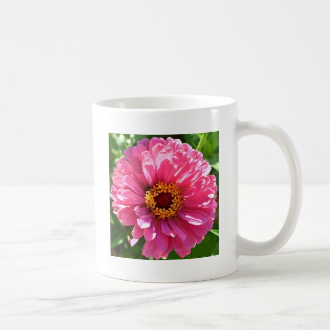 Taza De Café Pink Zinnia (Derecha)