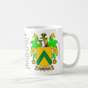 Taza De Café Pinkerton, el origen, el significado y el escudo