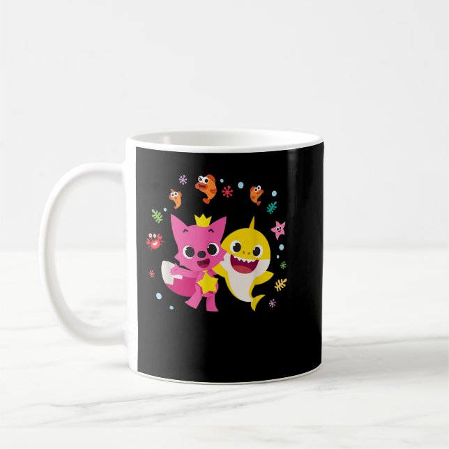Taza De Café Pinkfong and Baby Shark  (Izquierda)
