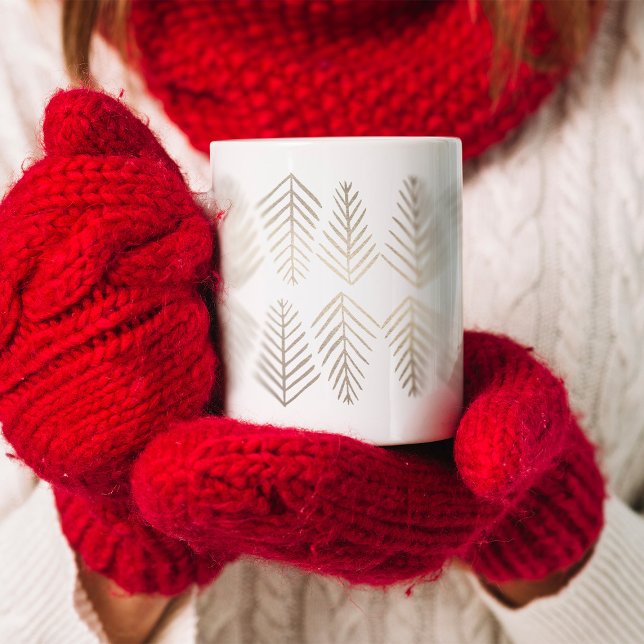 Taza De Café Pinos dorados (Subido por el creador)