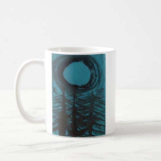 Taza De Café Pinos Forestales (Izquierda)