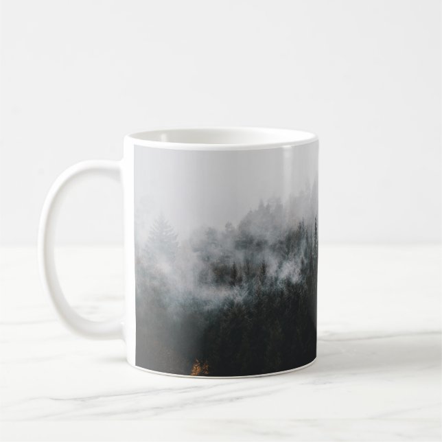 TAZA DE CAFÉ PINOS RODEADOS DE BOSQUES (Izquierda)