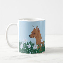 Taza De Café Pinscher miniatura