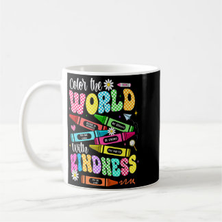 Taza De Café Pinta El Mundo Profesor Amable Divertido De Regres