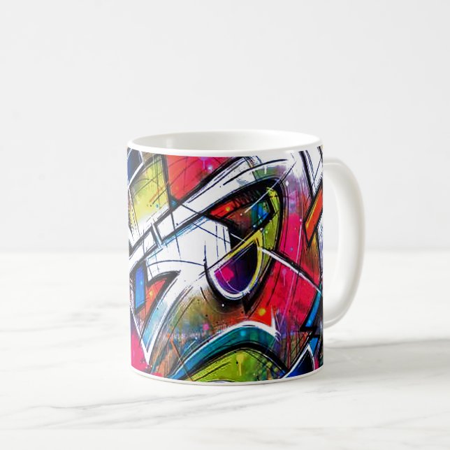 Taza De Café Pintada (Anverso derecho)