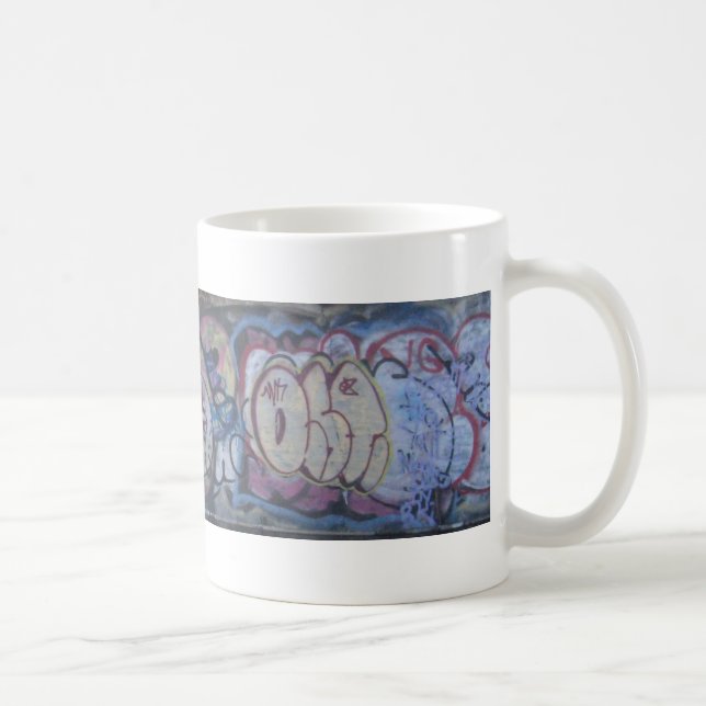 Taza De Café Pintada del subterráneo (Derecha)