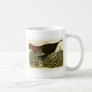 Taza De Café Pintado de aves salvajes Audubon en Turquía