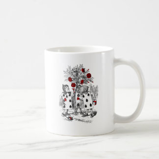 Taza De Café Pintando los rosas rojos