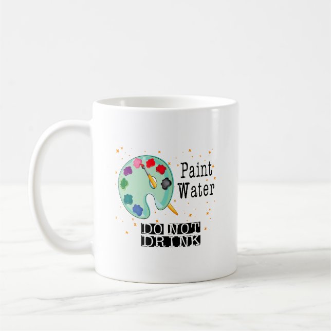 Taza De Café Pintar agua no beber (Izquierda)
