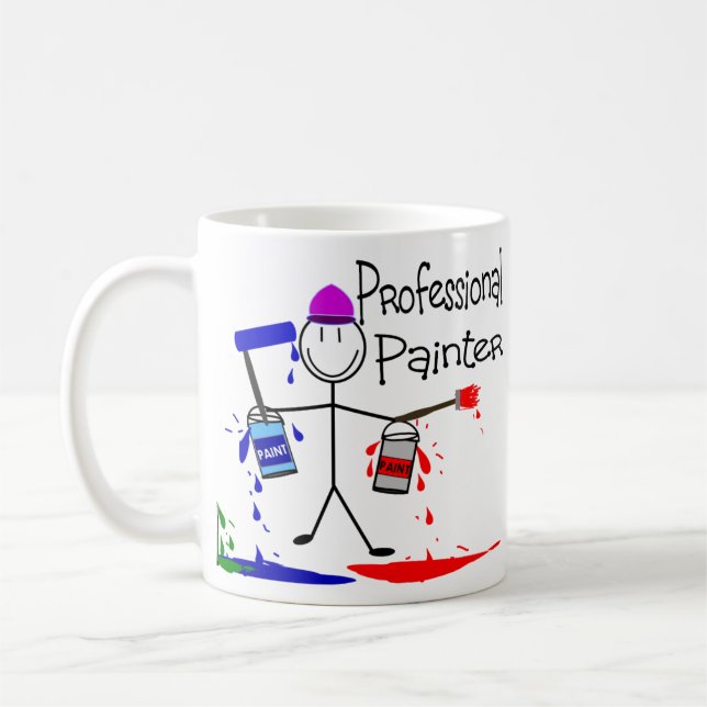 Taza De Café Pintor profesional (Izquierda)