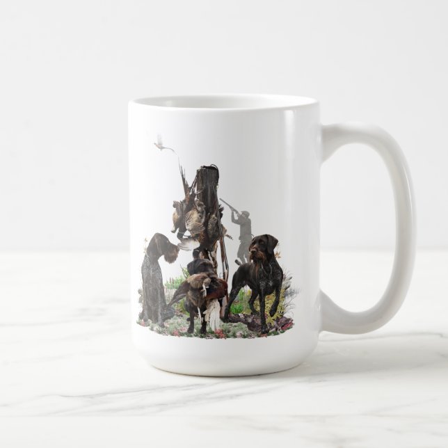 Taza De Café Pintores alámbricos Alemanes, Cintas De Caza De Ph (Derecha)
