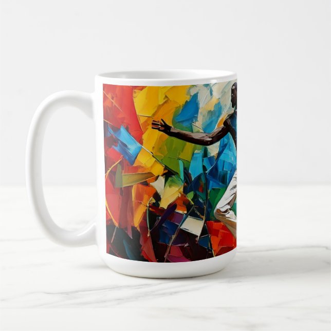 Taza De Café Pintura (Izquierda)