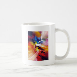 Taza De Café Pintura abstracta de expresionismo