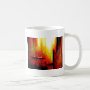 Taza De Café Pintura abstracta de Hizli