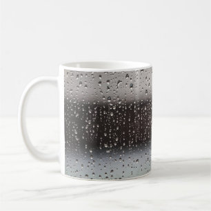 Taza De Café Pintura abstracta en blanco y negro