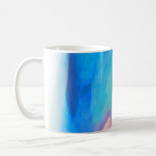 Taza De Café Pintura abstracta multicolor