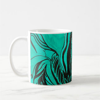 Taza De Café Pintura Acrílica