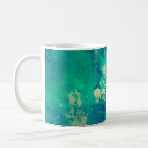 Taza De Café Pintura acuarela de fondo