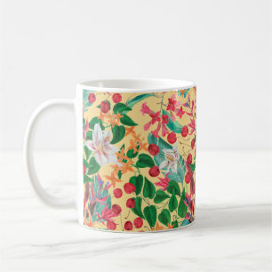 Taza De Café Pintura acuarela sin fisuras con beltismo