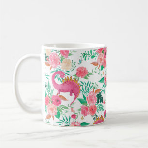 Taza De Café Pintura acuarela sin fisuras con un bonito ruido