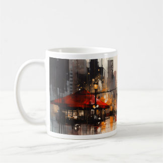 Taza De Café Pintura con tinta de calle
