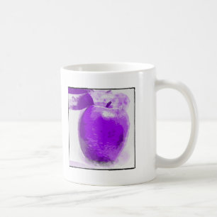 Taza De Café Pintura de Apple púrpura #2 - Mug