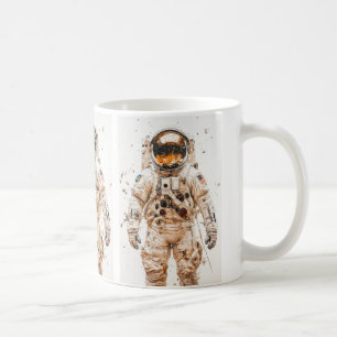 Taza De Café Pintura de astronauta
