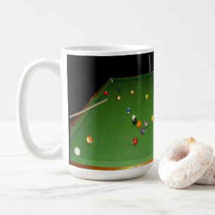Taza De Café Pintura De Baloncesto Con Bolas Y Cubos,